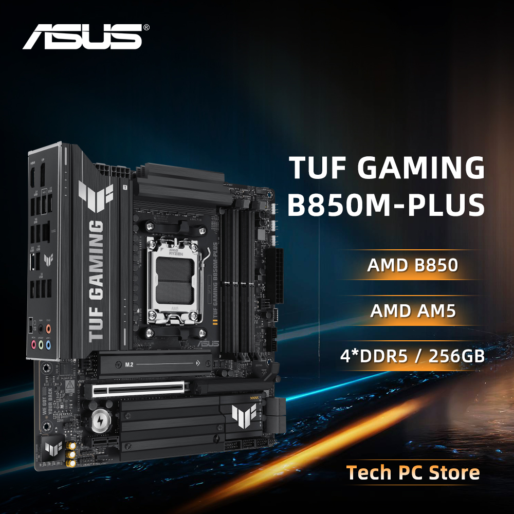 ASUS TUF GAMING B850M-PLUS AMD - X870E Atx Motherboard review and price